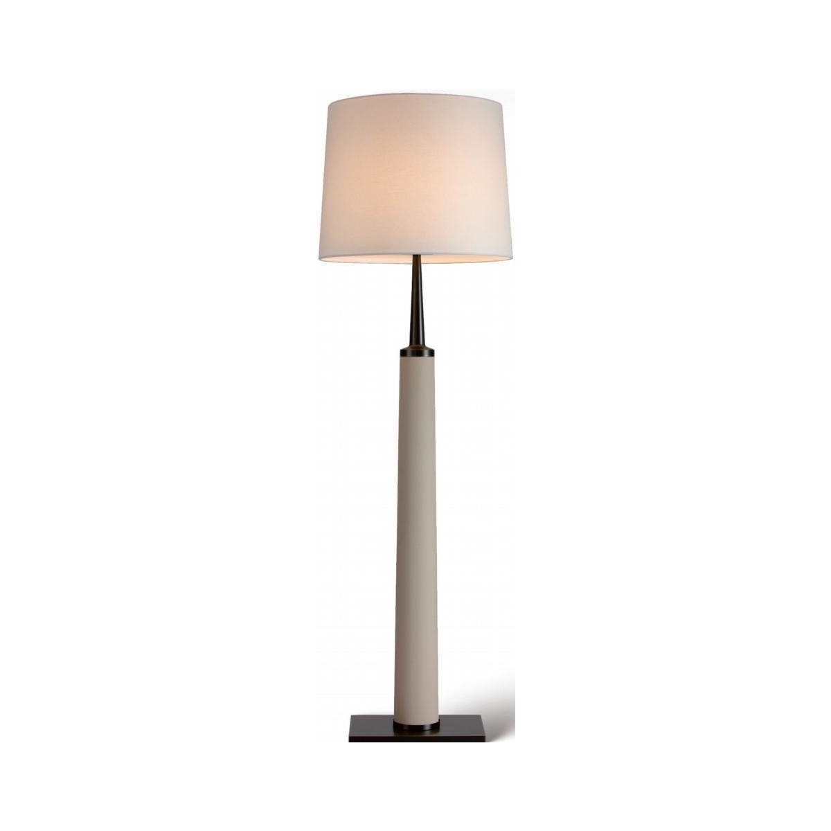 SinWay Floor-008 &middot; Natural marble and Spanish alabaster floor lamp