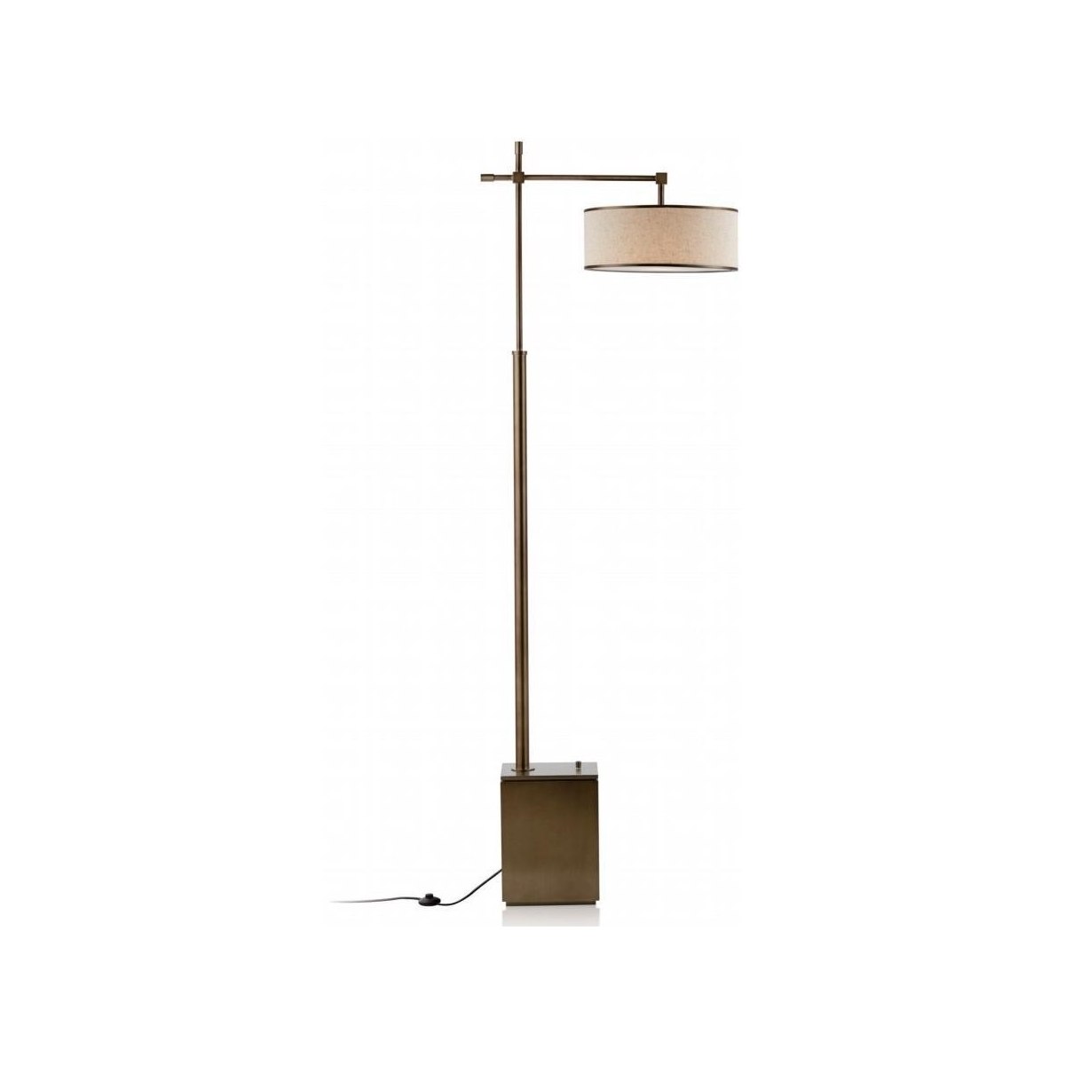 SinWay Floor-017 &middot; Natural marble and Spanish alabaster floor lamp