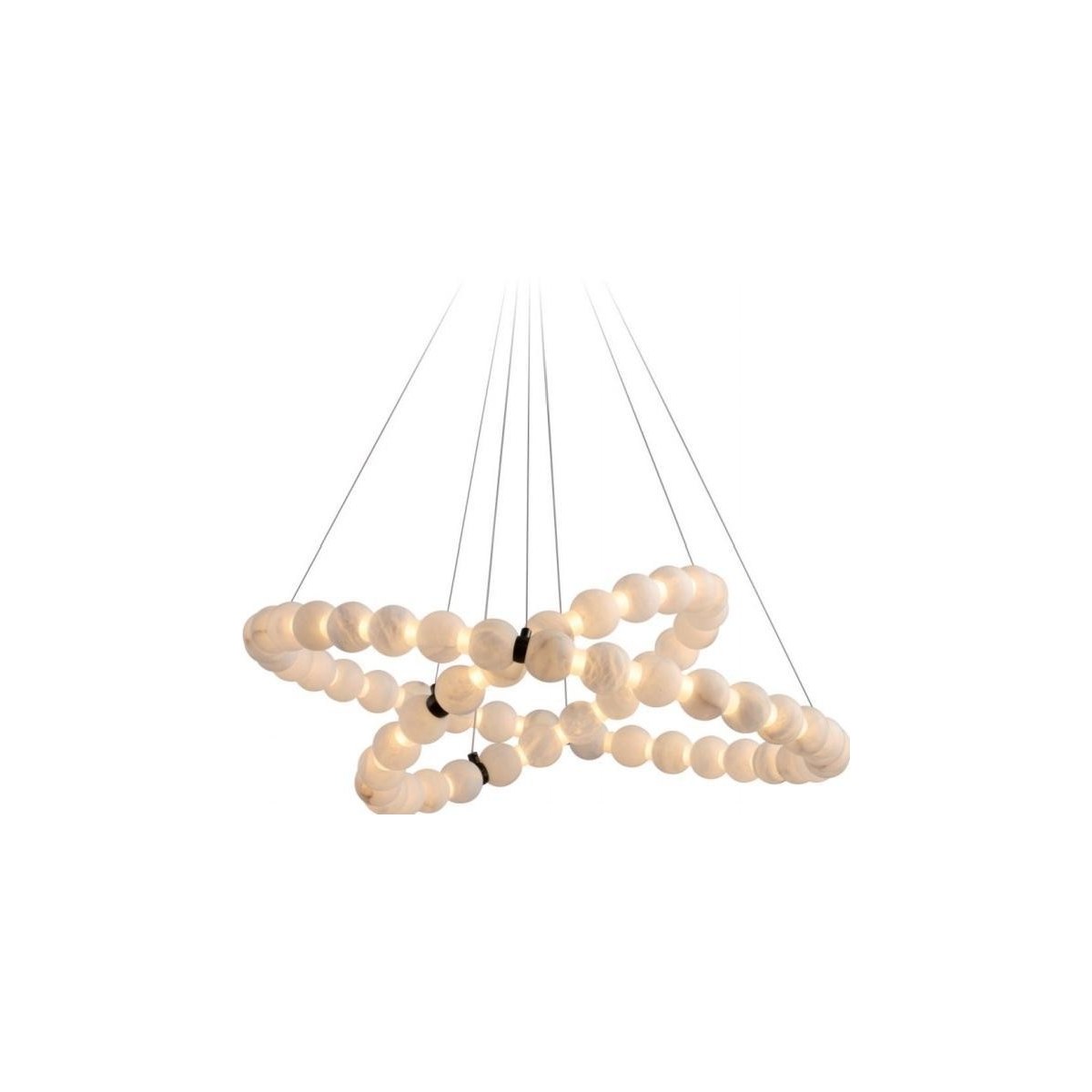 SinWay Pendant-062 &middot; Natural marble and Spanish alabaster pendant light