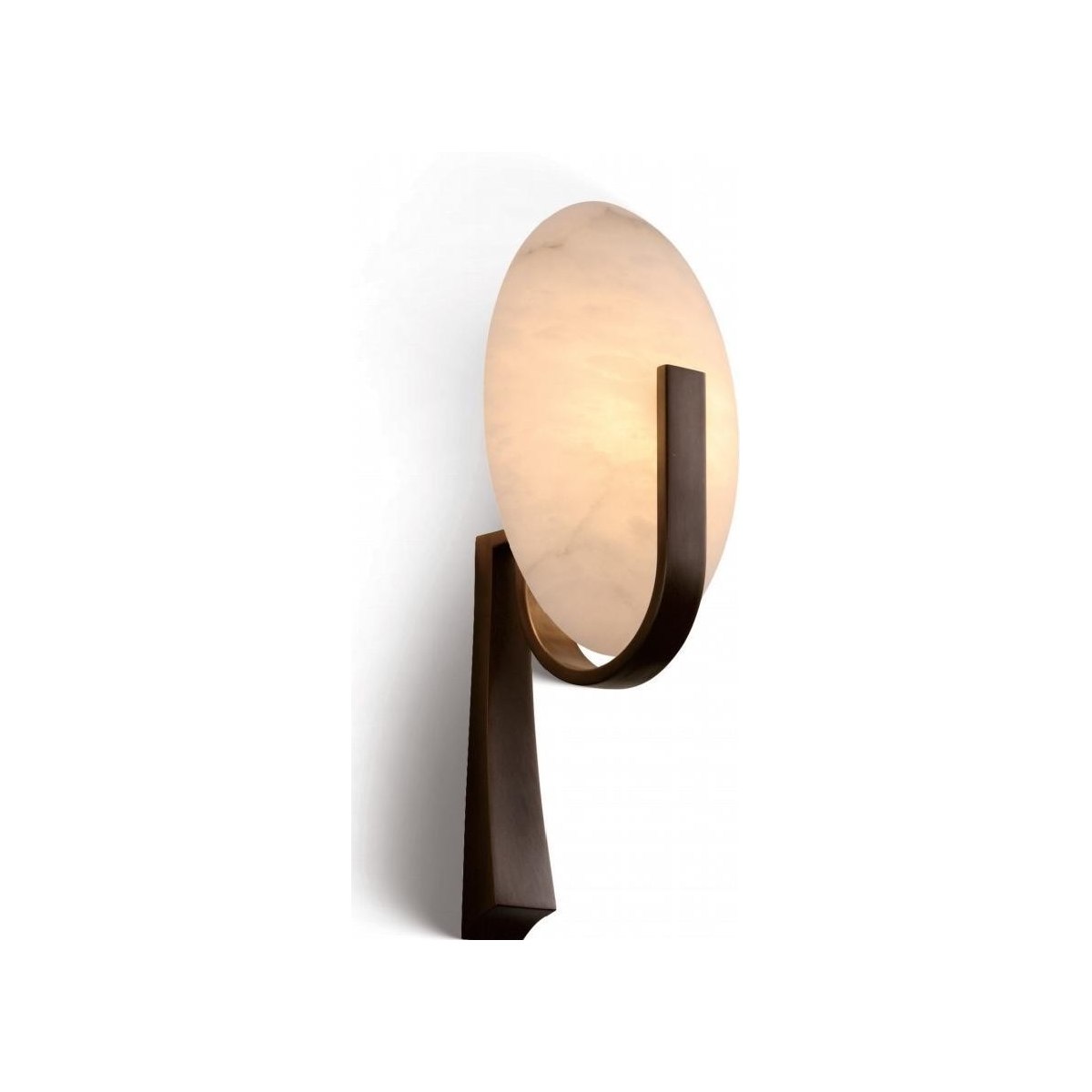 SinWay Wall-084 &middot; Natural marble and Spanish alabaster wall light