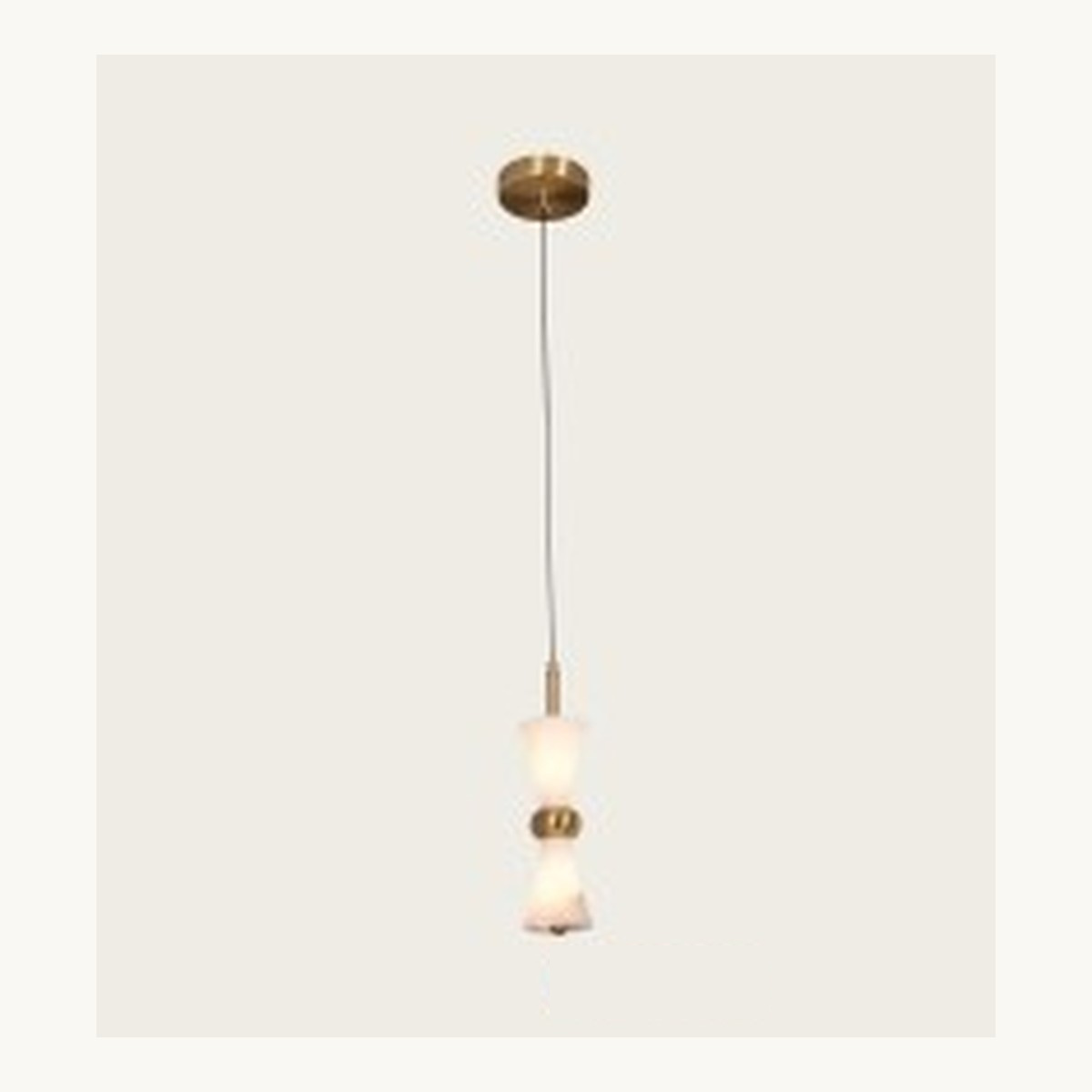 SinWay Pendant-011 &middot; Natural marble and Spanish alabaster pendant light