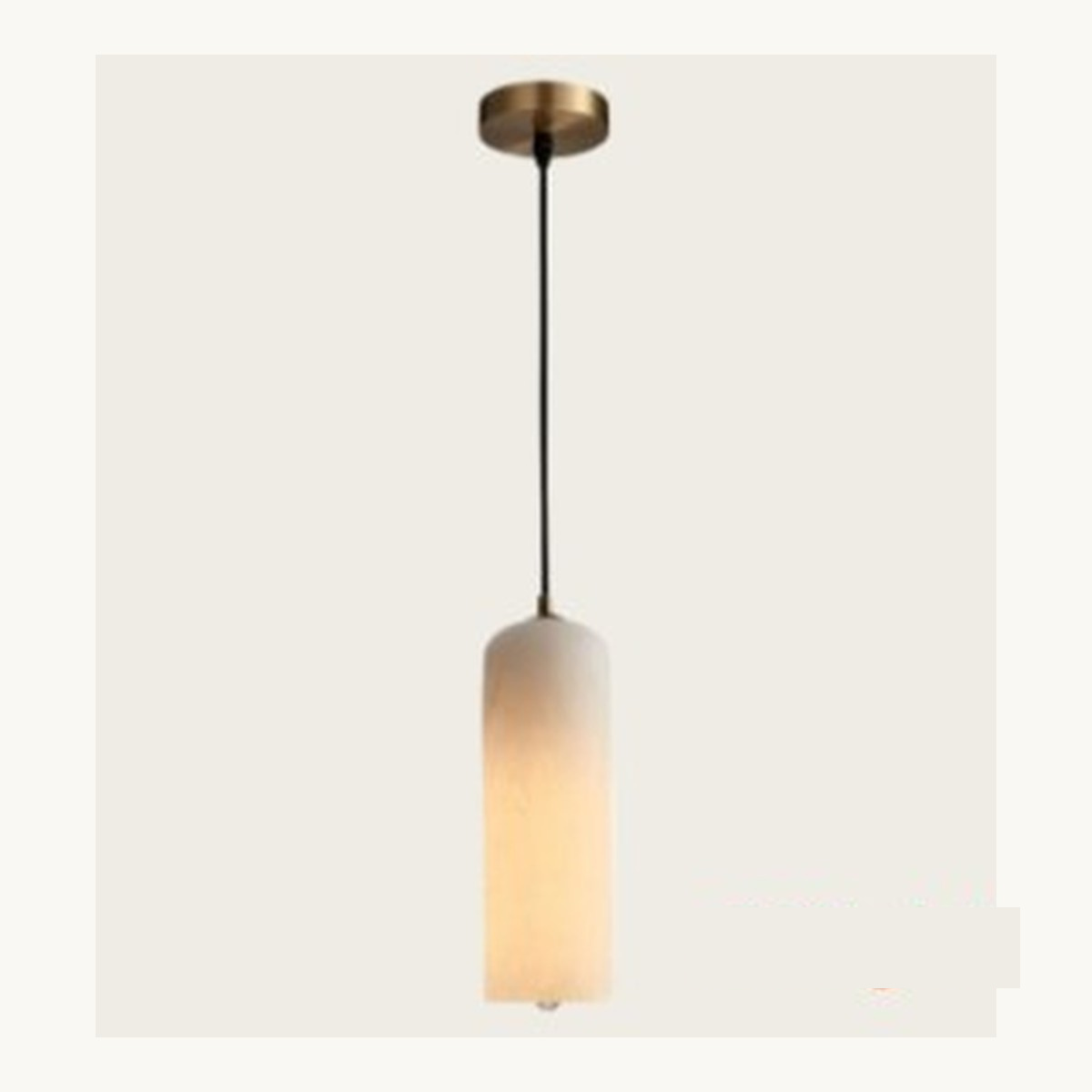 SinWay Pendant-045 &middot; Natural marble and Spanish alabaster pendant light