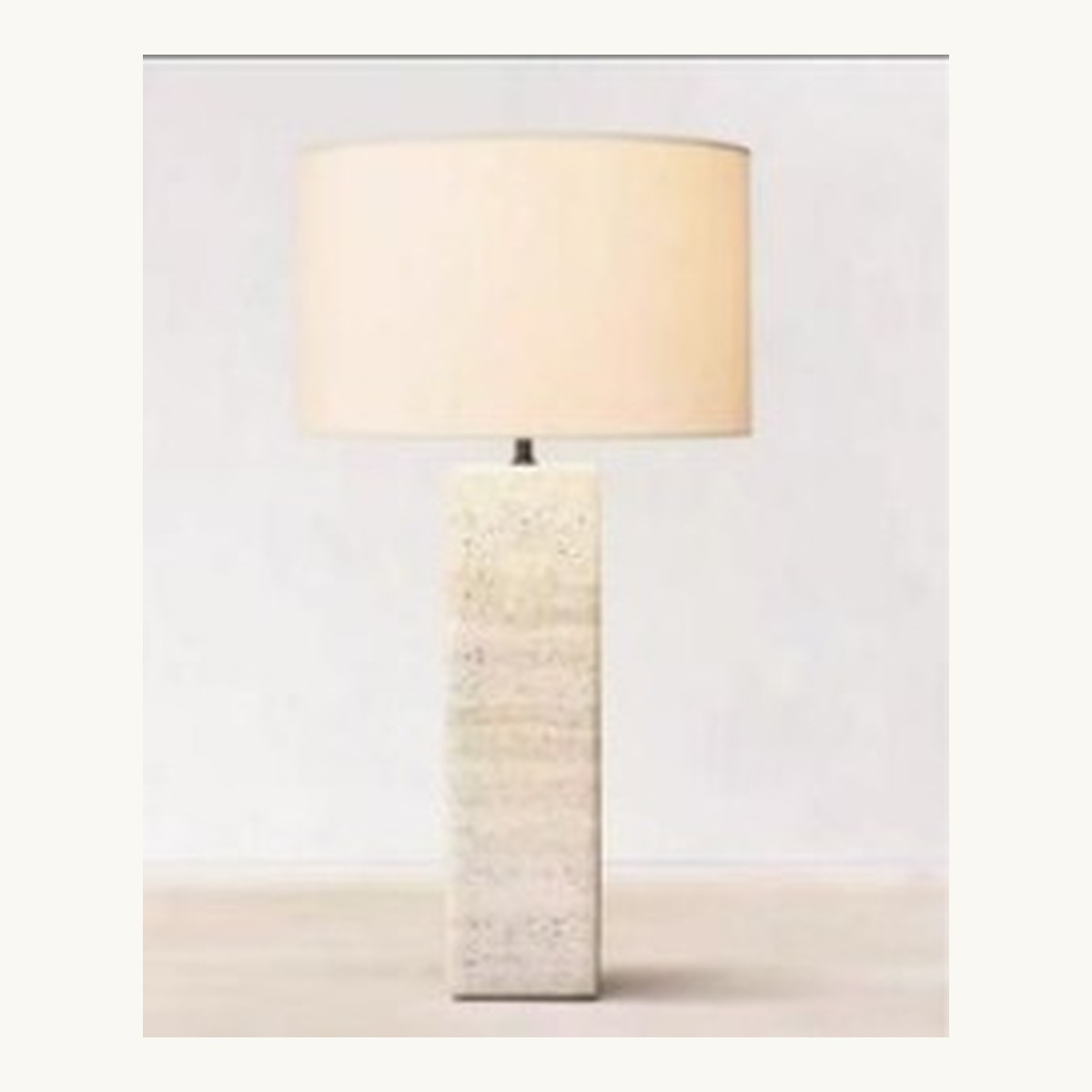 SinWay Table-004 &middot; Natural marble and Spanish alabaster table lamp