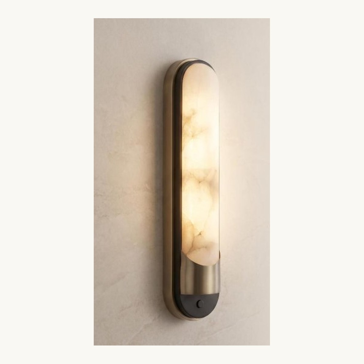 SinWay Wall-007 &middot; Natural marble and Spanish alabaster wall light