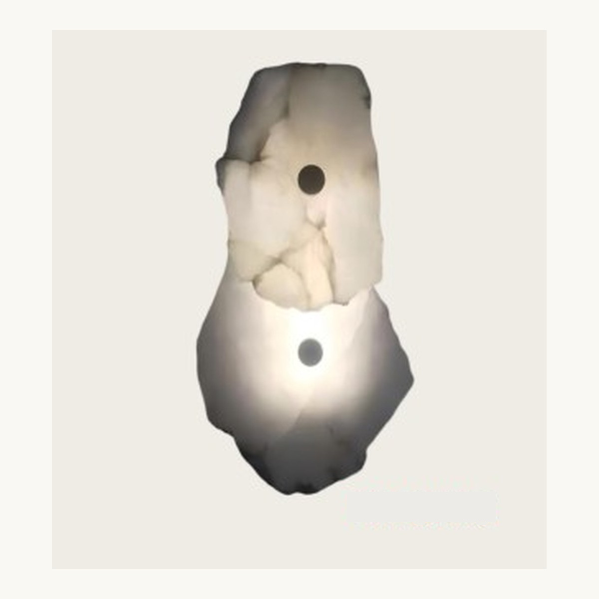 SinWay Wall-031 &middot; Natural marble and Spanish alabaster wall light