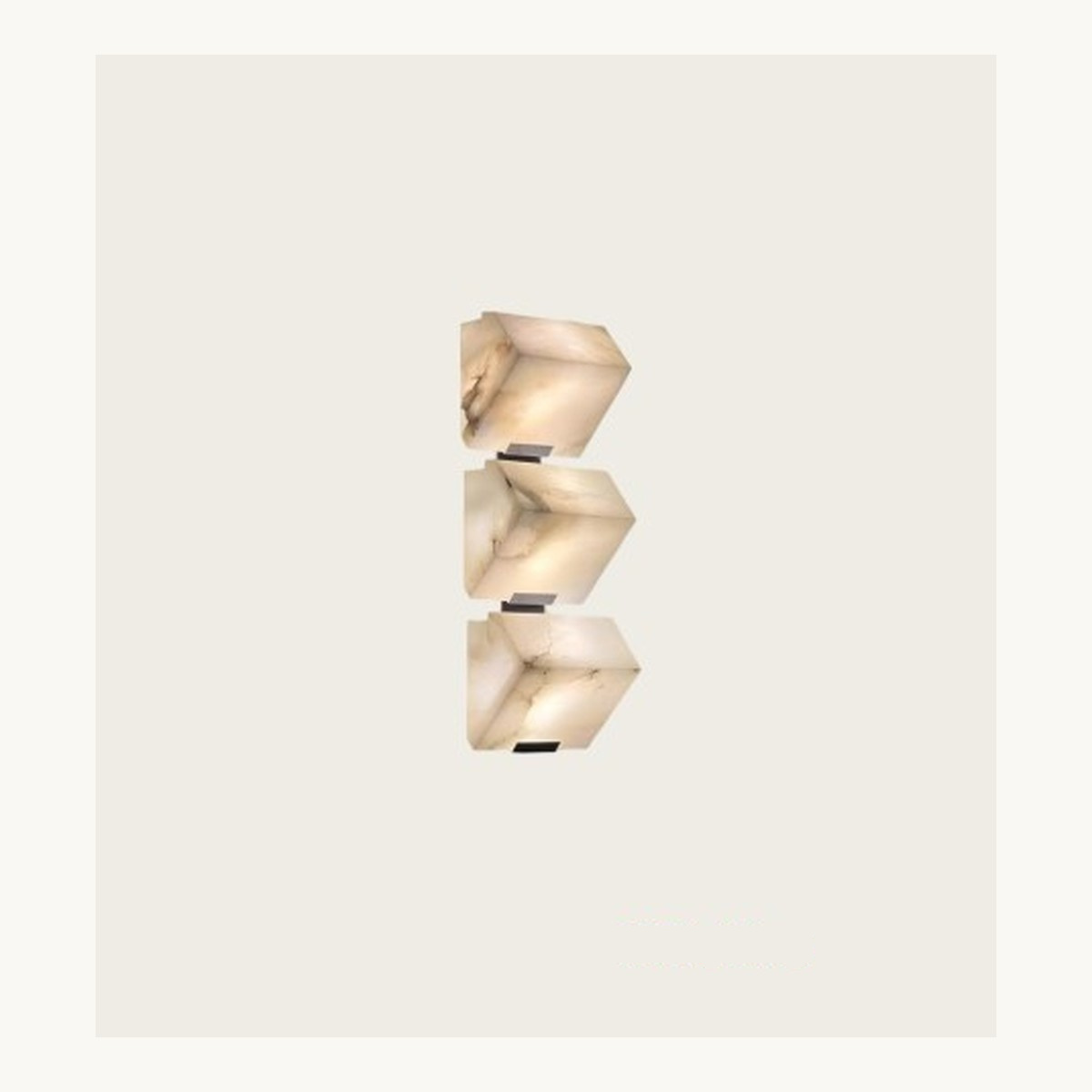 SinWay Wall-036 &middot; Natural marble and Spanish alabaster wall light