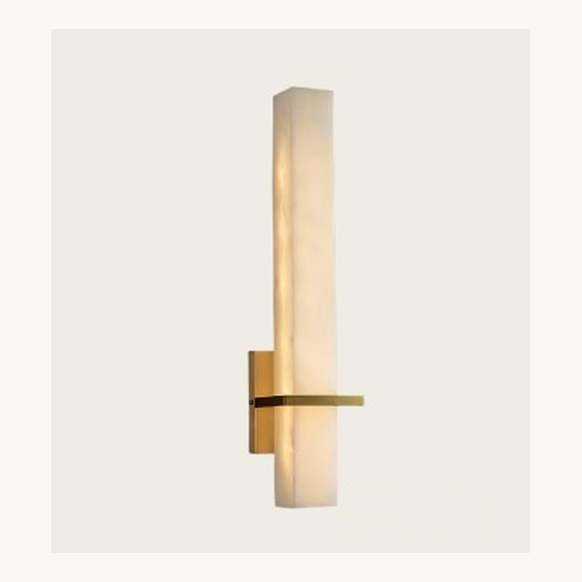 SinWay Wall-042 &middot; Natural marble and Spanish alabaster wall light