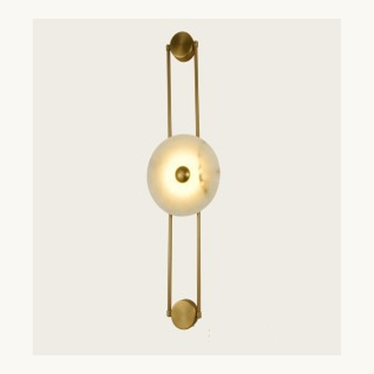 SinWay Wall-046 &middot; Natural marble and Spanish alabaster wall light