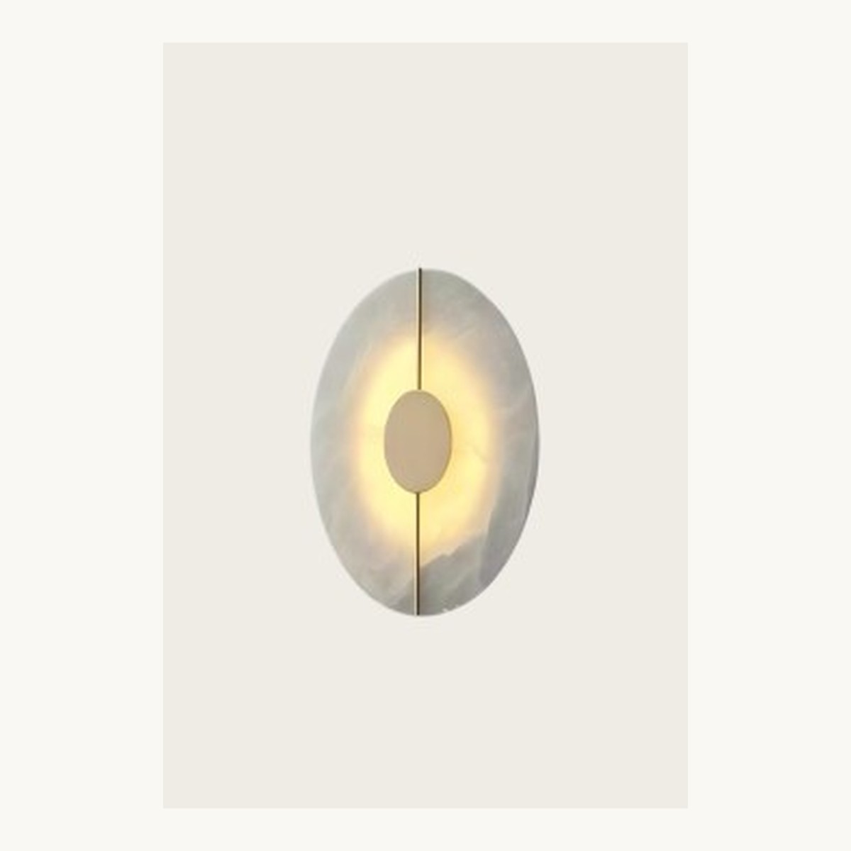 SinWay Wall-053 &middot; Natural marble and Spanish alabaster wall light