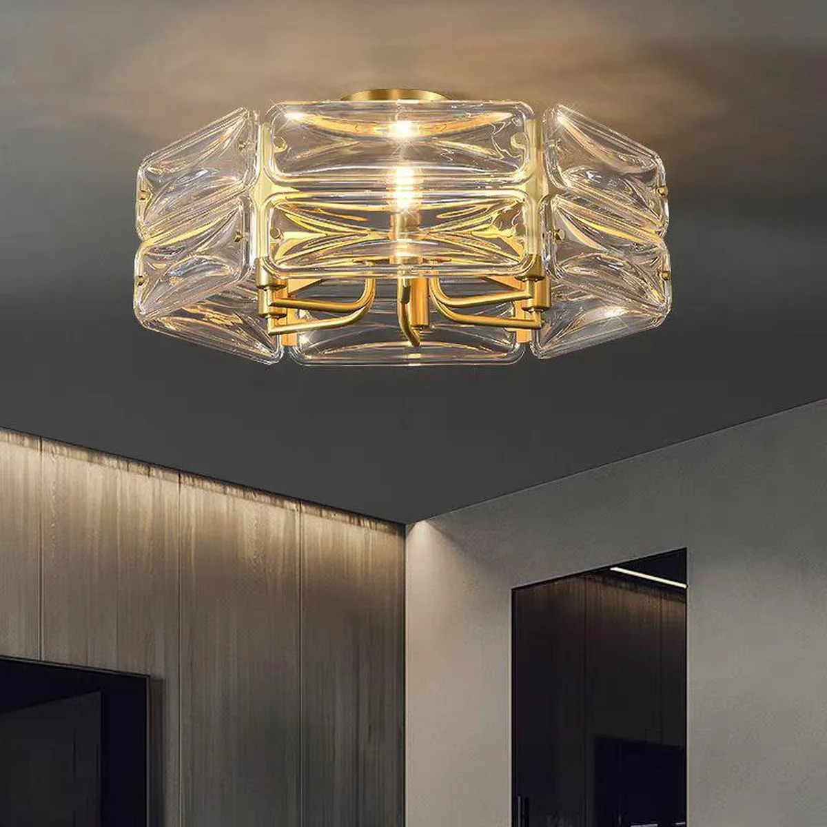 SinWay sinway-murano-035 · Murano Style Crystal Pendant Lamp