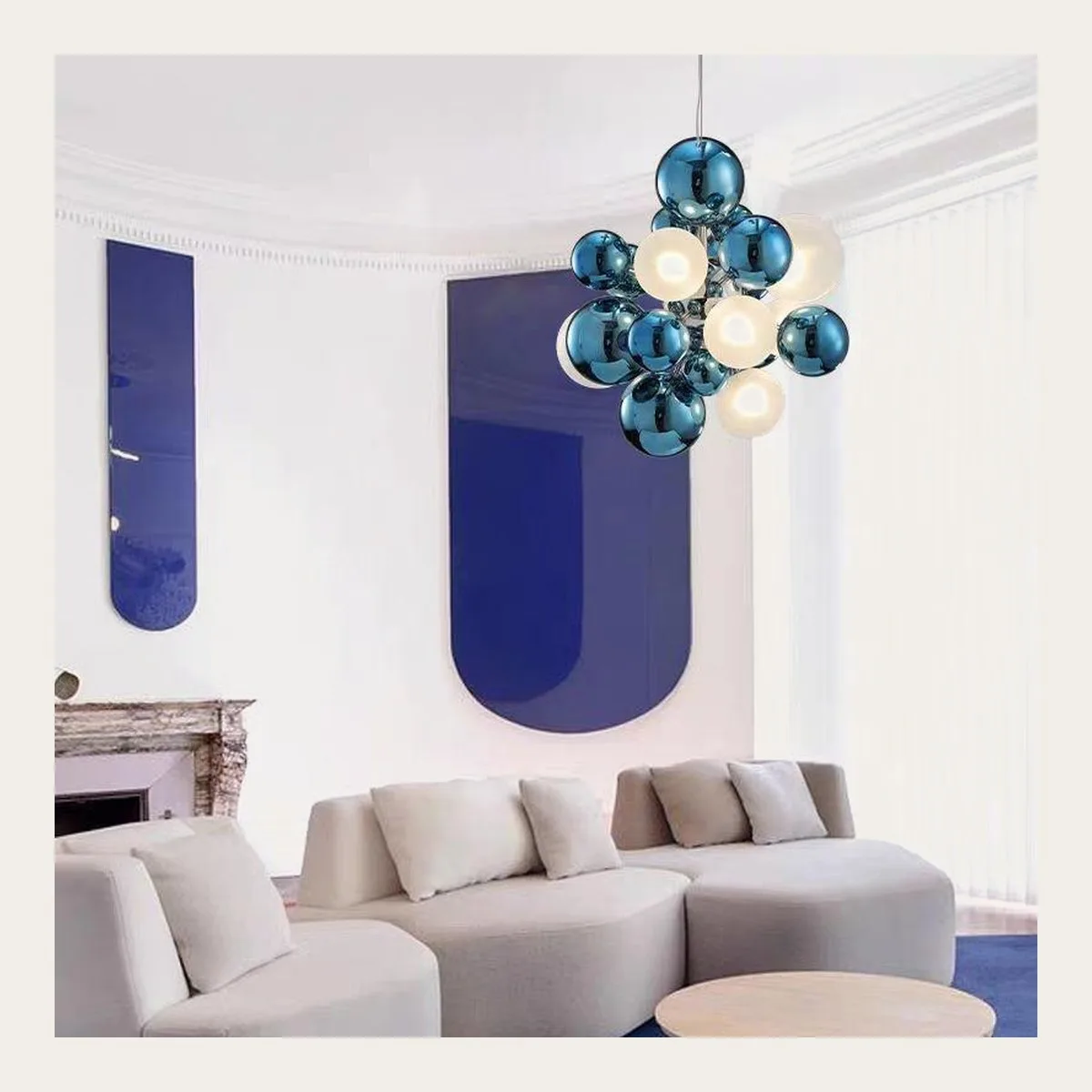 SinWay sinway-murano-162 · Murano Style Crystal Pendant Lamp