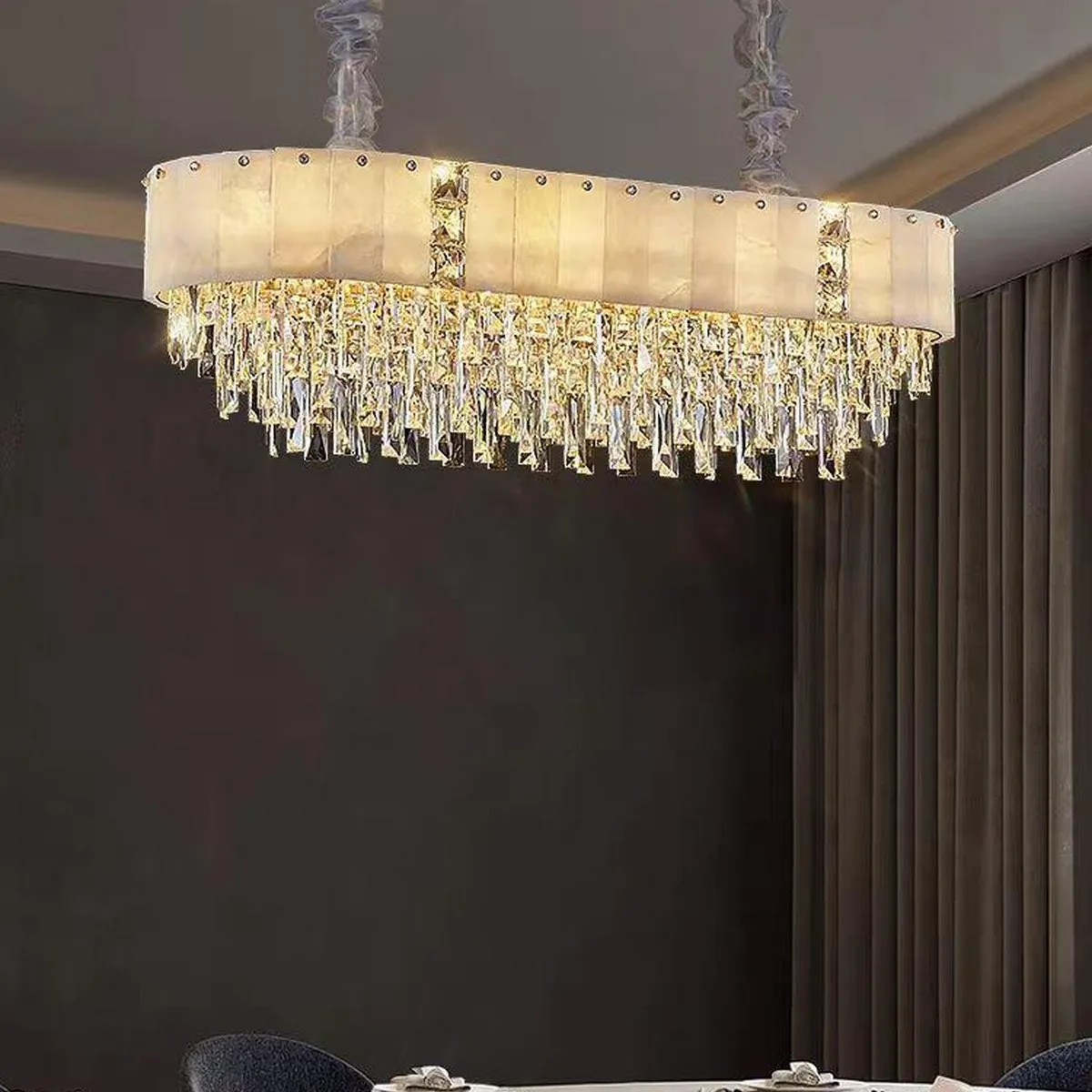 SinWay sinway-murano-094 · Murano Style Crystal Pendant Lamp