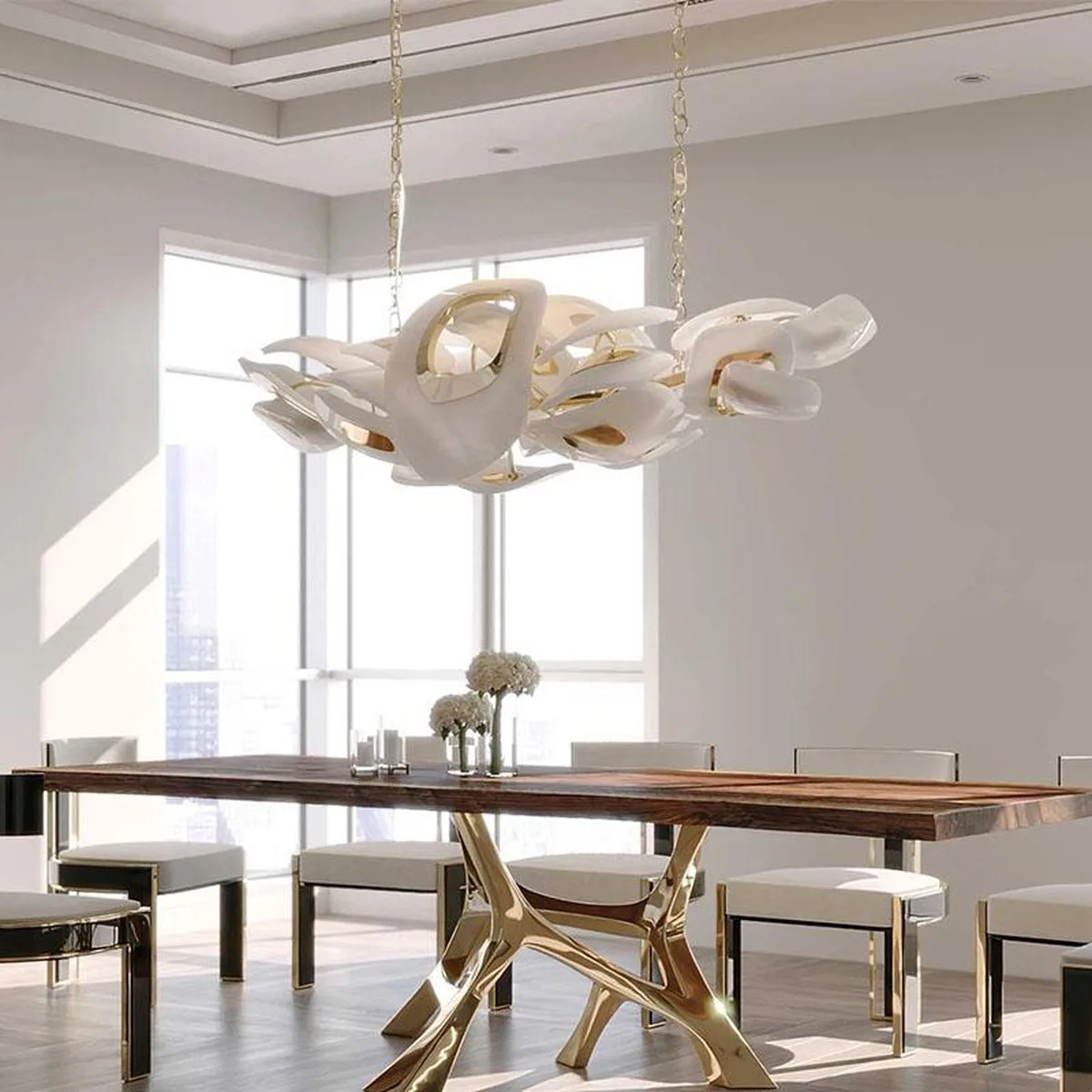 SinWay sinway-murano-173 · Murano Style Crystal Pendant Lamp