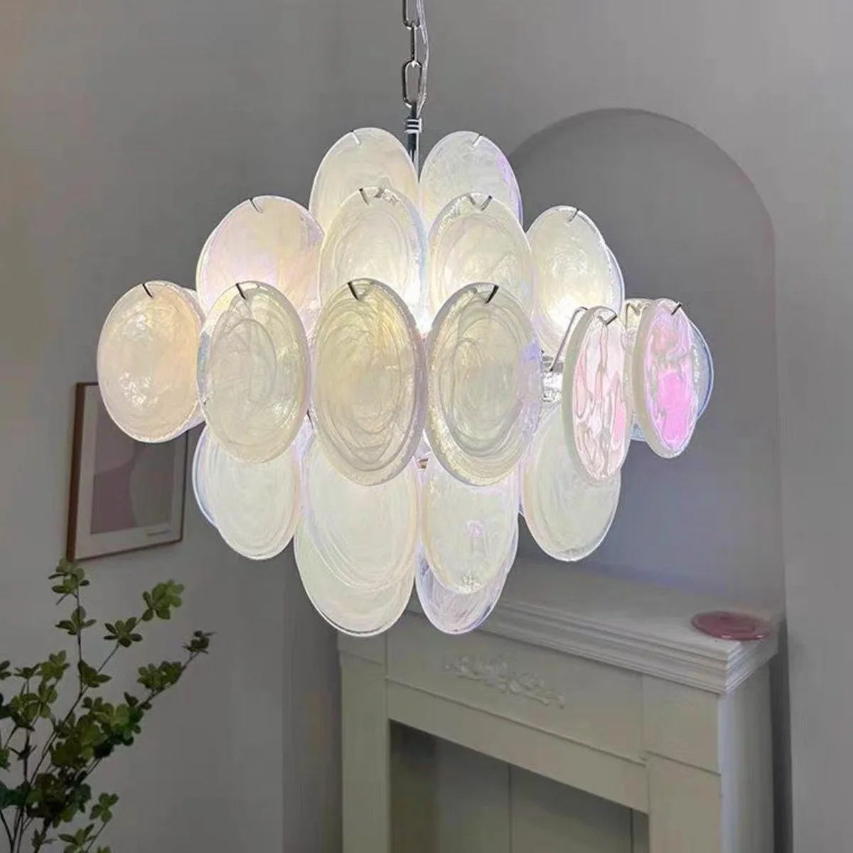 SinWay sinway-murano-042 · Murano Style Crystal Pendant Lamp