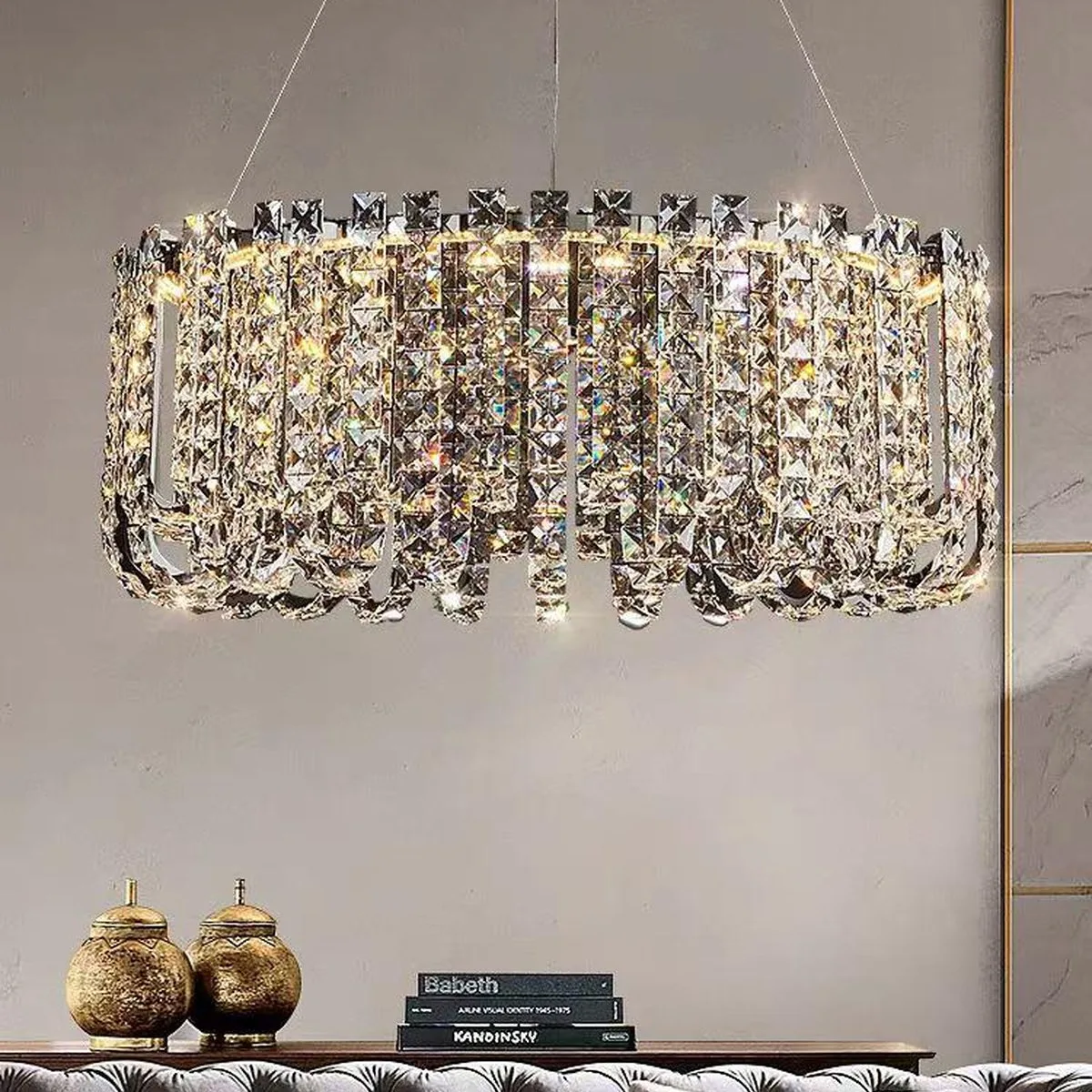SinWay sinway-murano-016 · Murano Style Crystal Pendant Lamp