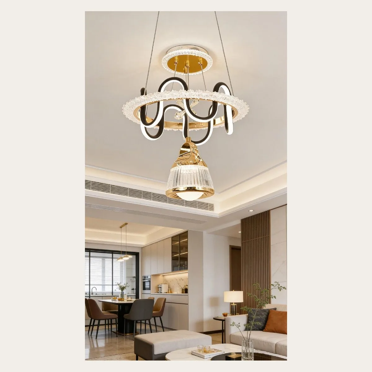 SinWay sinway-alu-pendant-009 · Aluminum & Acrylic Pendant Lamp
