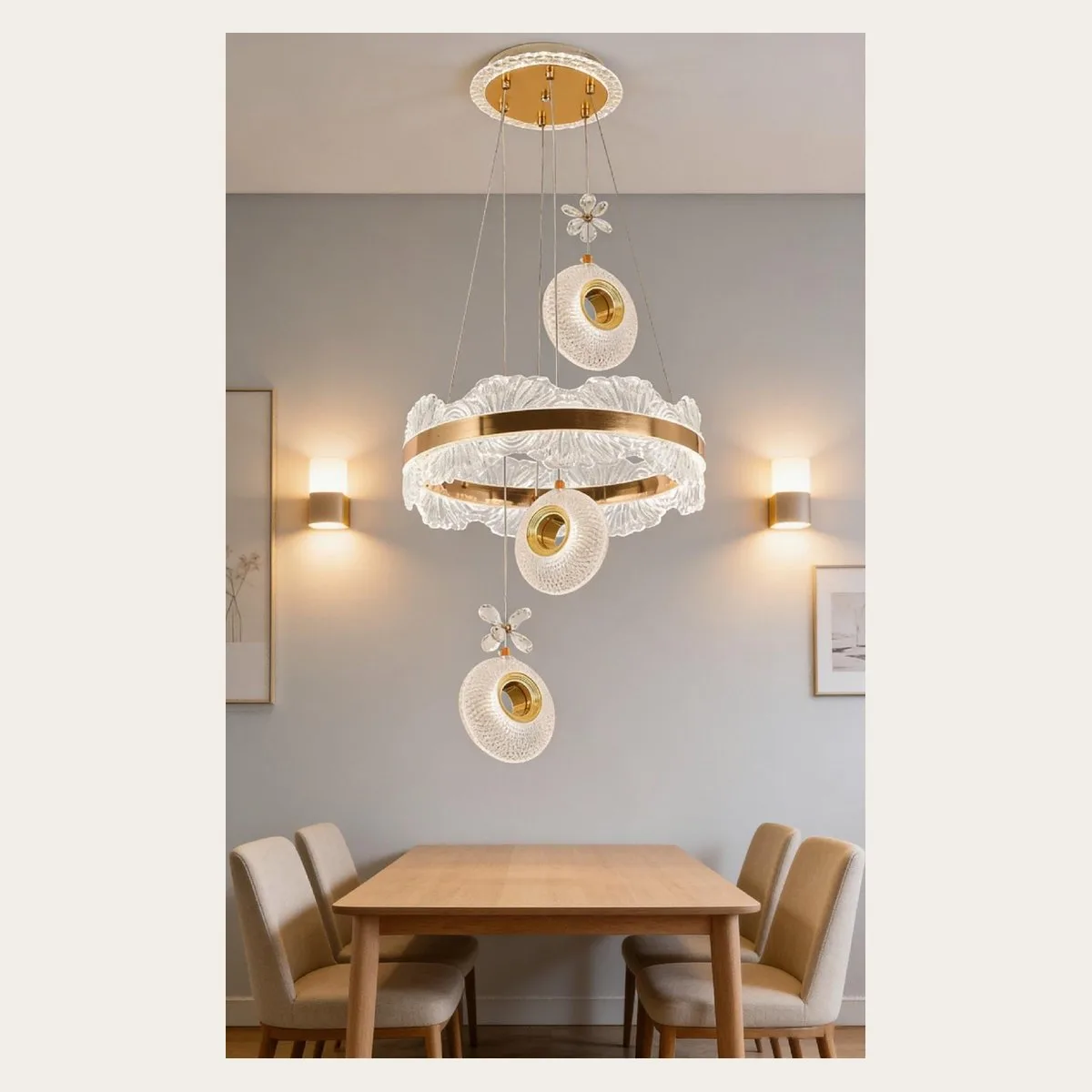 SinWay sinway-alu-pendant-012 · Aluminum & Acrylic Pendant Lamp