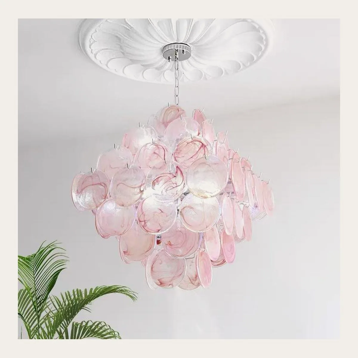 SinWay sinway-murano-043 · Murano Style Crystal Pendant Lamp