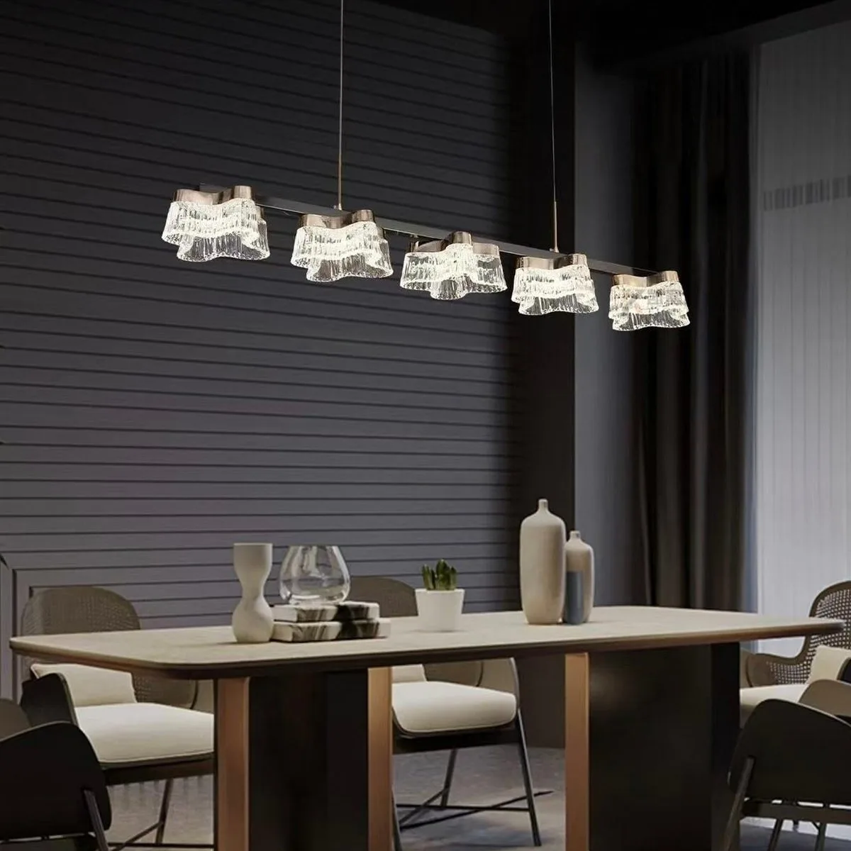 SinWay sinway-murano-181 · Murano Style Crystal Pendant Lamp