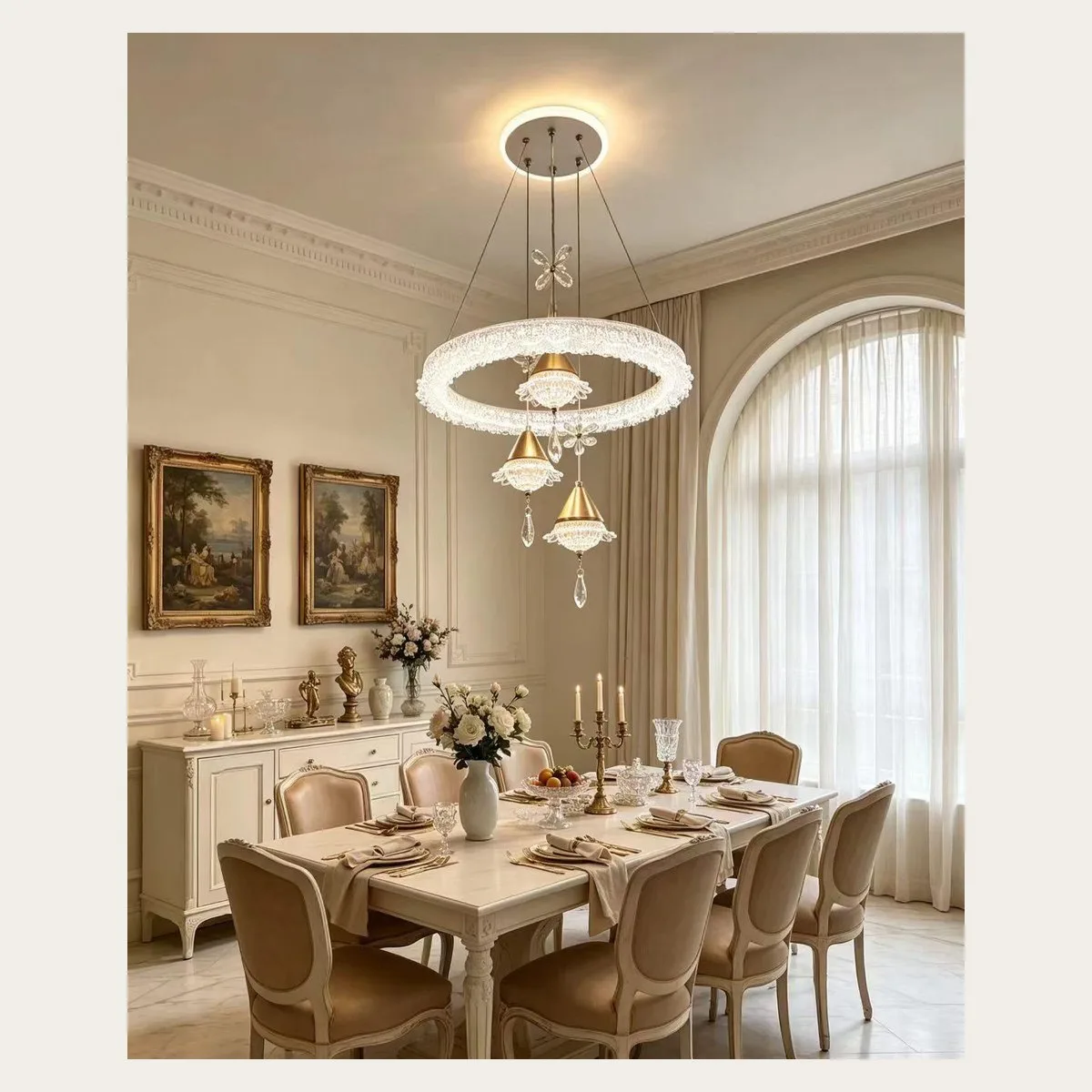 SinWay sinway-alu-pendant-040 · Aluminum & Acrylic Pendant Lamp