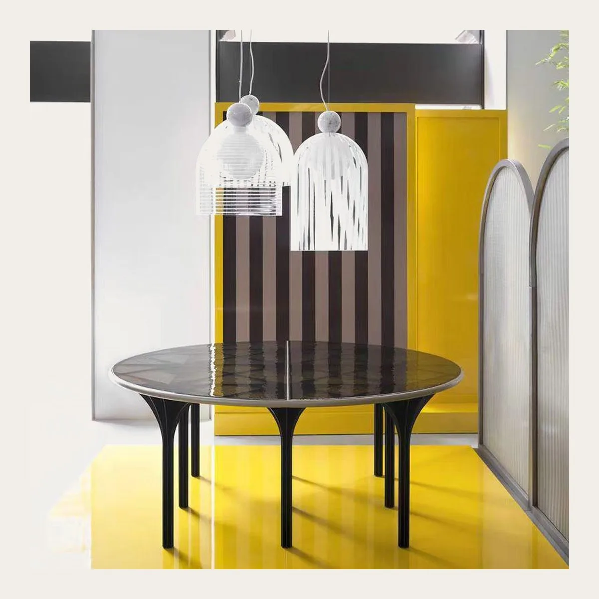 SinWay sinway-murano-117 · Murano Style Crystal Pendant Lamp