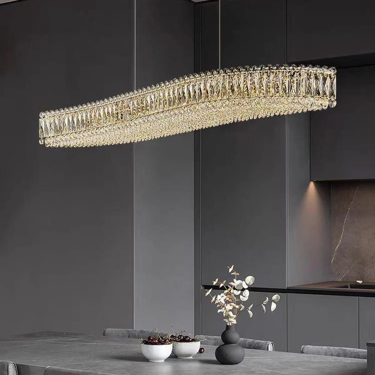 SinWay sinway-murano-052 · Murano Style Crystal Pendant Lamp