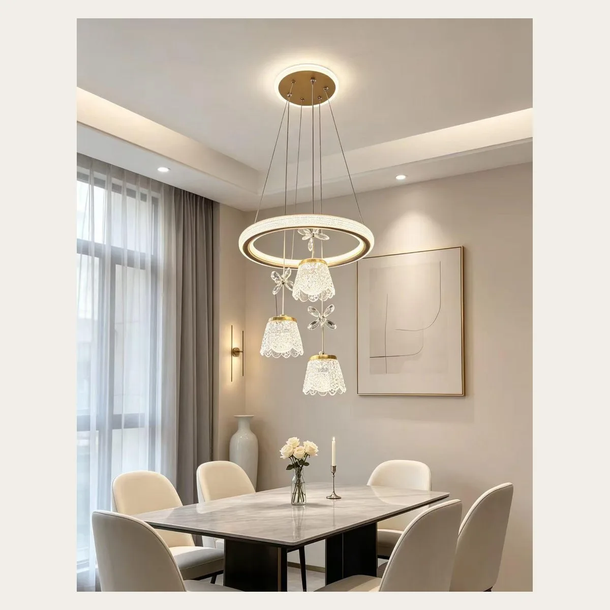 SinWay sinway-alu-pendant-039 · Aluminum & Acrylic Pendant Lamp