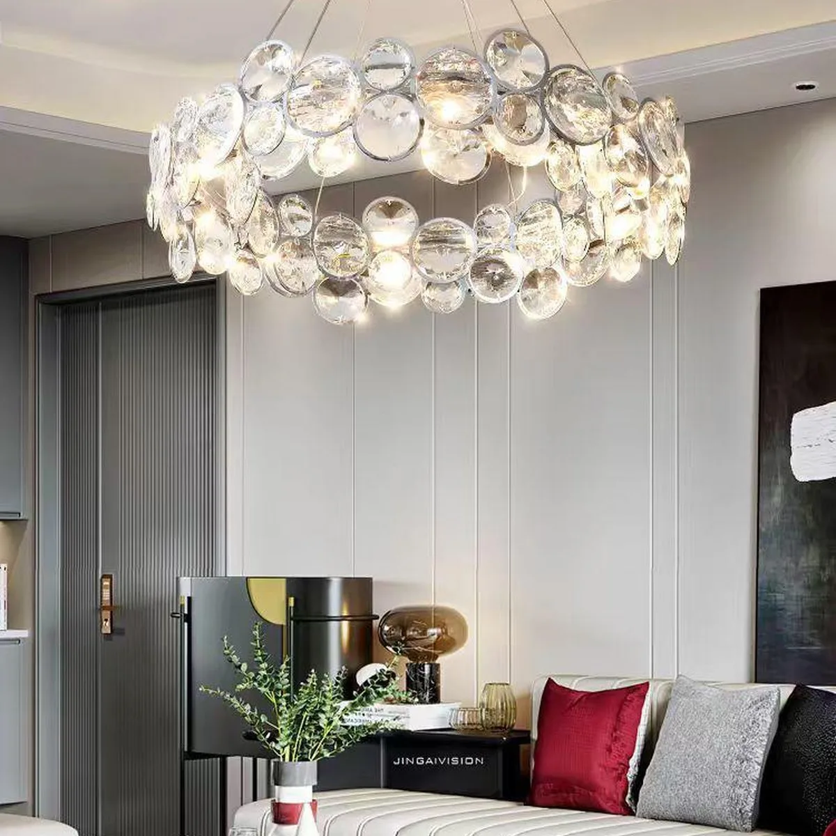 SinWay sinway-murano-059 · Murano Style Crystal Pendant Lamp