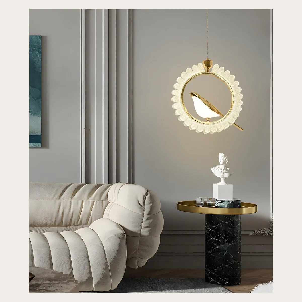 SinWay sinway-alu-pendant-030 · Aluminum & Acrylic Wall Lamp