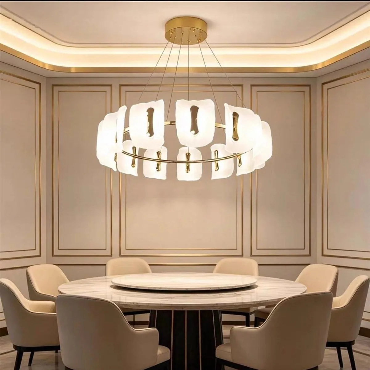 SinWay sinway-murano-212 · Murano Style Crystal Pendant Lamp