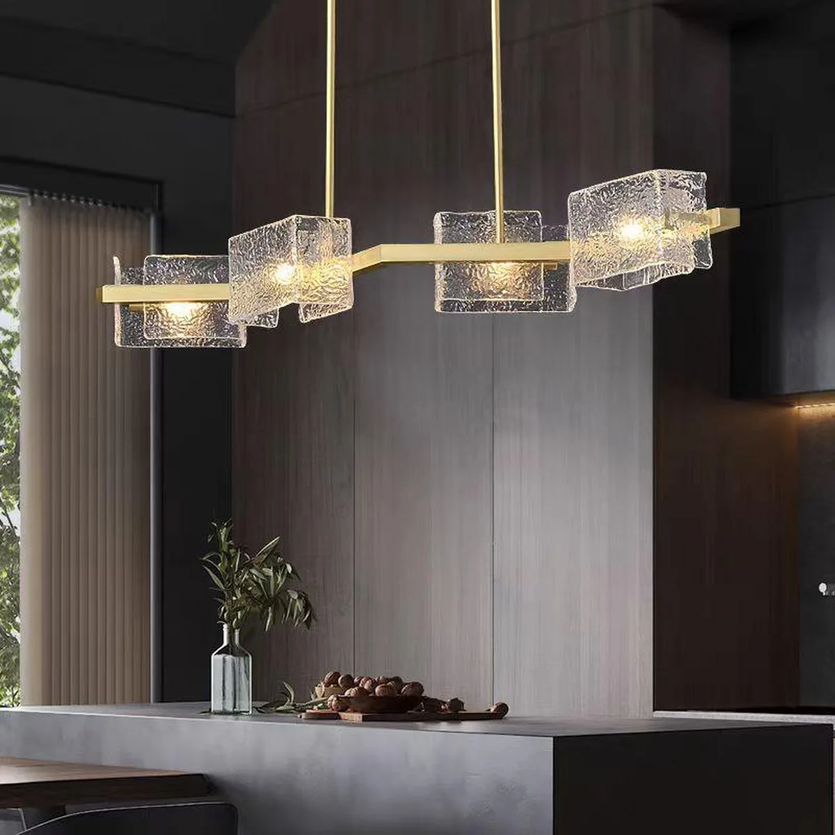 SinWay sinway-murano-126 · Murano Style Crystal Pendant Lamp