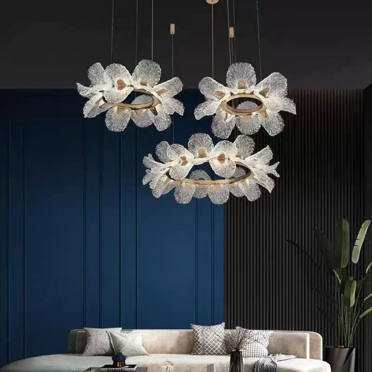 SinWay sinway-murano-048 · Murano Style Crystal Pendant Lamp