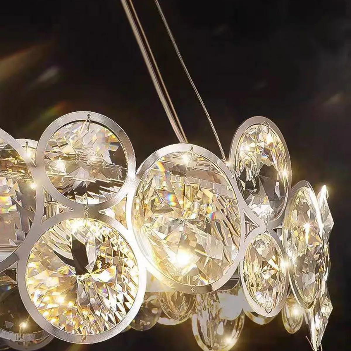 SinWay sinway-murano-058 · Murano Style Crystal Pendant Lamp