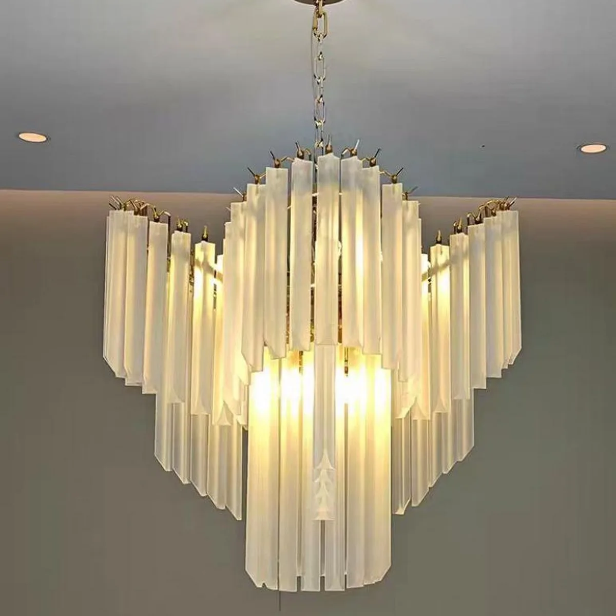 SinWay sinway-murano-157 · Murano Style Crystal Pendant Lamp