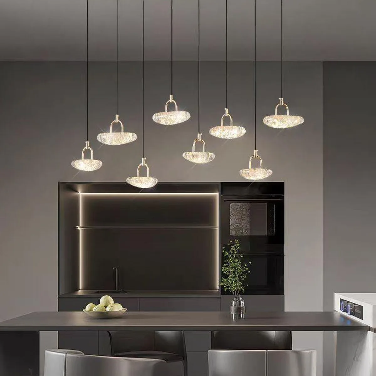 SinWay sinway-murano-145 · Murano Style Crystal Pendant Lamp