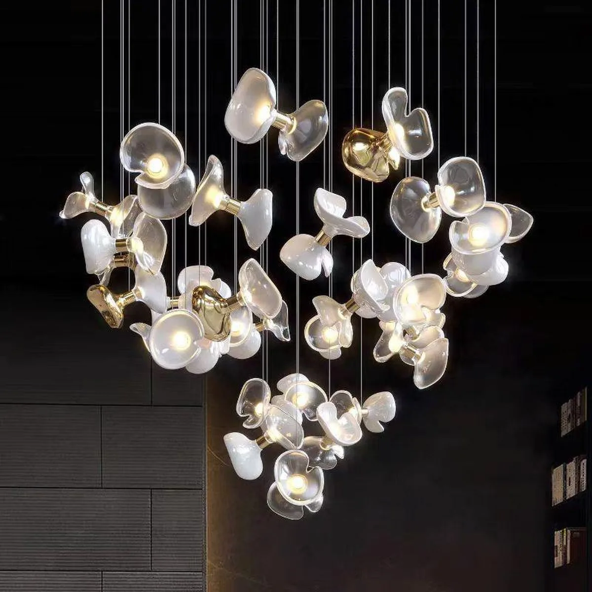 SinWay sinway-murano-105 · Murano Style Crystal Pendant Lamp